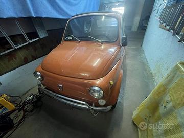 FIAT 500 L (1969) – TARGA E DOCUMENTI ORIGINALI