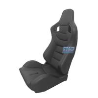 SEDILE SPORTIVO SEMI-BAUCKET STILE RS PELLE NERA S