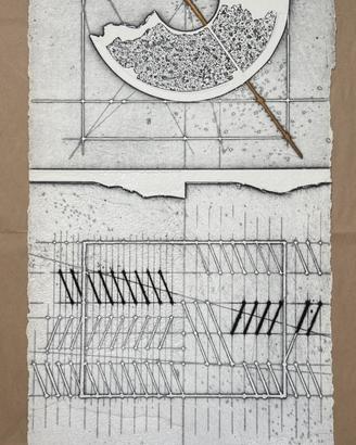 Walter valentini litografia 50x100cm