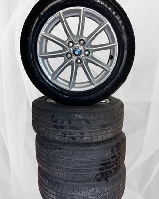 4 cerchi con gomme BMW 17 X1 X2