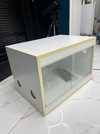 Terrario completo di tappetino riscaldante