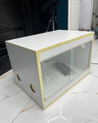 Terrario completo di tappetino riscaldante