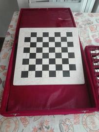 scacchiera in marmo