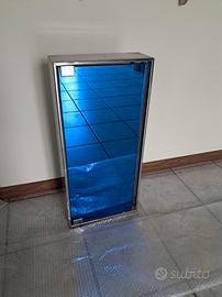 mobiletto bagno Veca in metallo e vetro