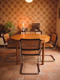 Sedie Cesca Marcel Breuer anni '70