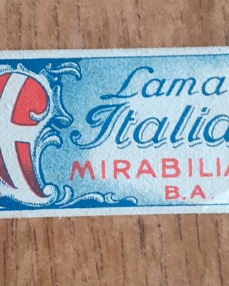 Lametta da barba vintage