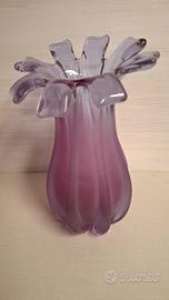 Vaso in vetro di Murano