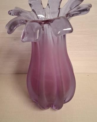 Vaso in vetro di Murano