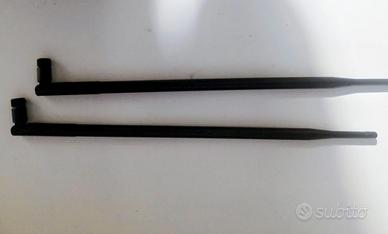 Antenne Wi-Fi RP-SMA orientabili 38 cm – alto guad