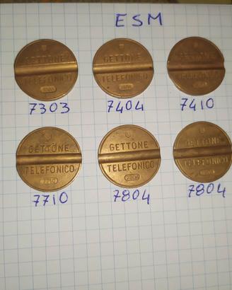 41 gettoni telefonici