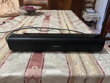 Cassa Bluetooth creative + cavo ottico audio