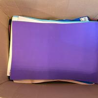 fogli gomma Eva + mix di fustelle per big shot