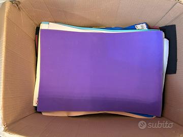 fogli gomma Eva + mix di fustelle per big shot