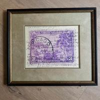 Stampe Vintage con cornice in legno