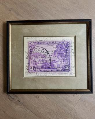 Stampe Vintage con cornice in legno