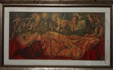 Dipinto di Bernhard Gillessen anno 1972