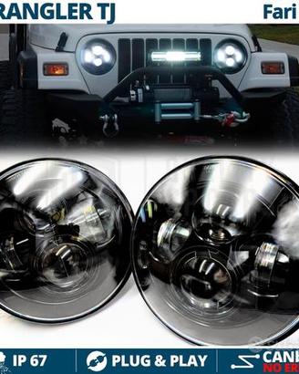 FARI Full LED 7 Pollici Per JEEP WRANGLER TJ 6500K