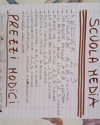 libri scuole medie