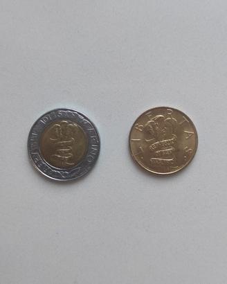 Monete 200/500 Lire San Marino