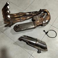Scarico completo Honda Hornet 600 dal 2007 