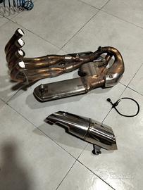 Scarico completo Honda Hornet 600 dal 2007 