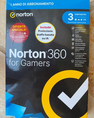Norton 360 for gamers 50GB - 1 anno