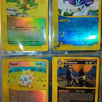 Pokémon vintage - set 56 carte Aquapolis