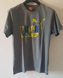 Maglietta Tshirt Puma Tg L Grigia Uomo