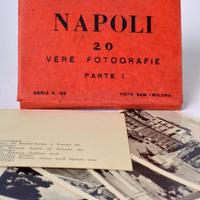 Raccolta vere fotografie cartoline vintage Napoli