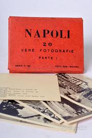 Raccolta vere fotografie cartoline vintage Napoli