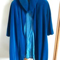 CAPPOTTO DI VELLUTO AZZURRO