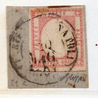 ASI130 - NAPOLI 1861, 5 grana n. 21e rosa . Bello.