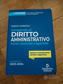 Compendio di diritto amministrativo