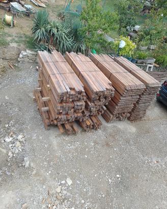 morali di castagno lavorati