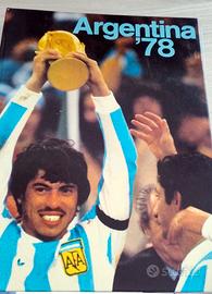 Libro ufficiale Agentina '78 mondiali di calcio