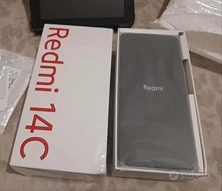 Xiaomi Redmi 14C nuovo+caricabatterie+protezione