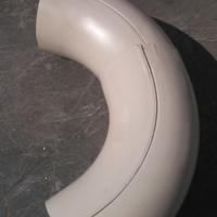 5 curva tubo pluviale per grondaie nuove