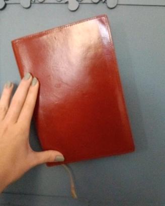 Agenda da collezione in vera pelle - 1977