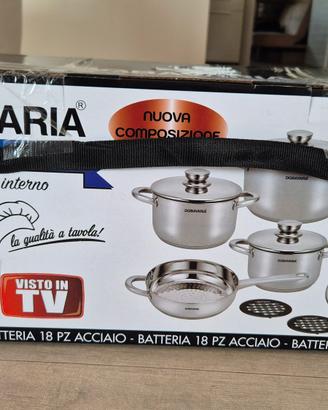 Batteria di pentole DGBAVARIA 18 pezzi