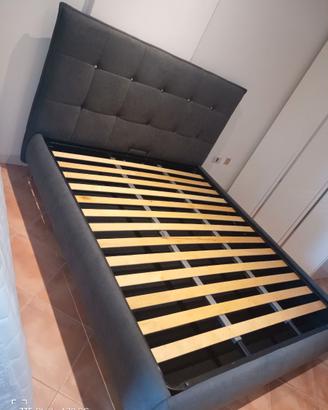 LETTO MATRIMONIALE LUXUR NUOVO top-qualità 207x160