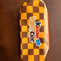 2 astucci kinder ferrero portapenne astuccio