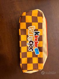 2 astucci kinder ferrero portapenne astuccio