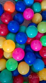 palline in plastica multicolore diametro 7cm corca