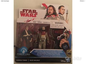 Lotto 3 action figures star wars rogue one