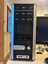 Personal computer pc desktop logitech intel i3