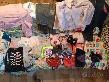 stock abbigliamento bambina 4/5anni invernale 