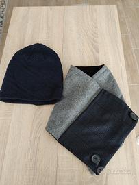 scaldacollo e cappello uomo 