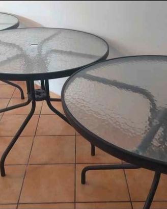 8 tavoli da giardino