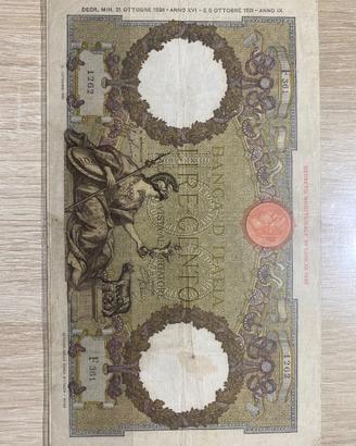 Banconota lira 100