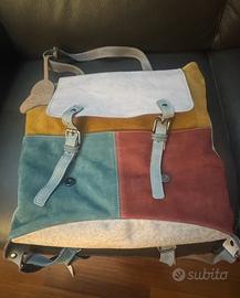 Zaino a cartella Toty Bags  multicolore,Nuovo